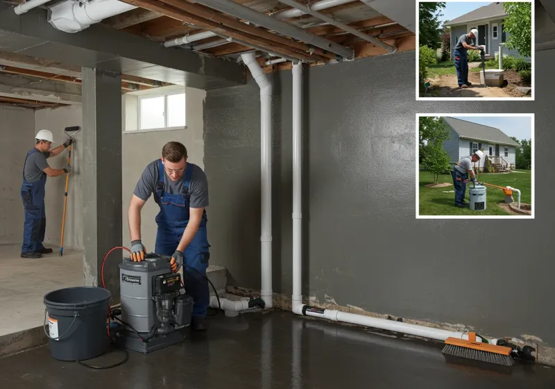 Basement Waterproofing and Flood Prevention process in Eden, NC